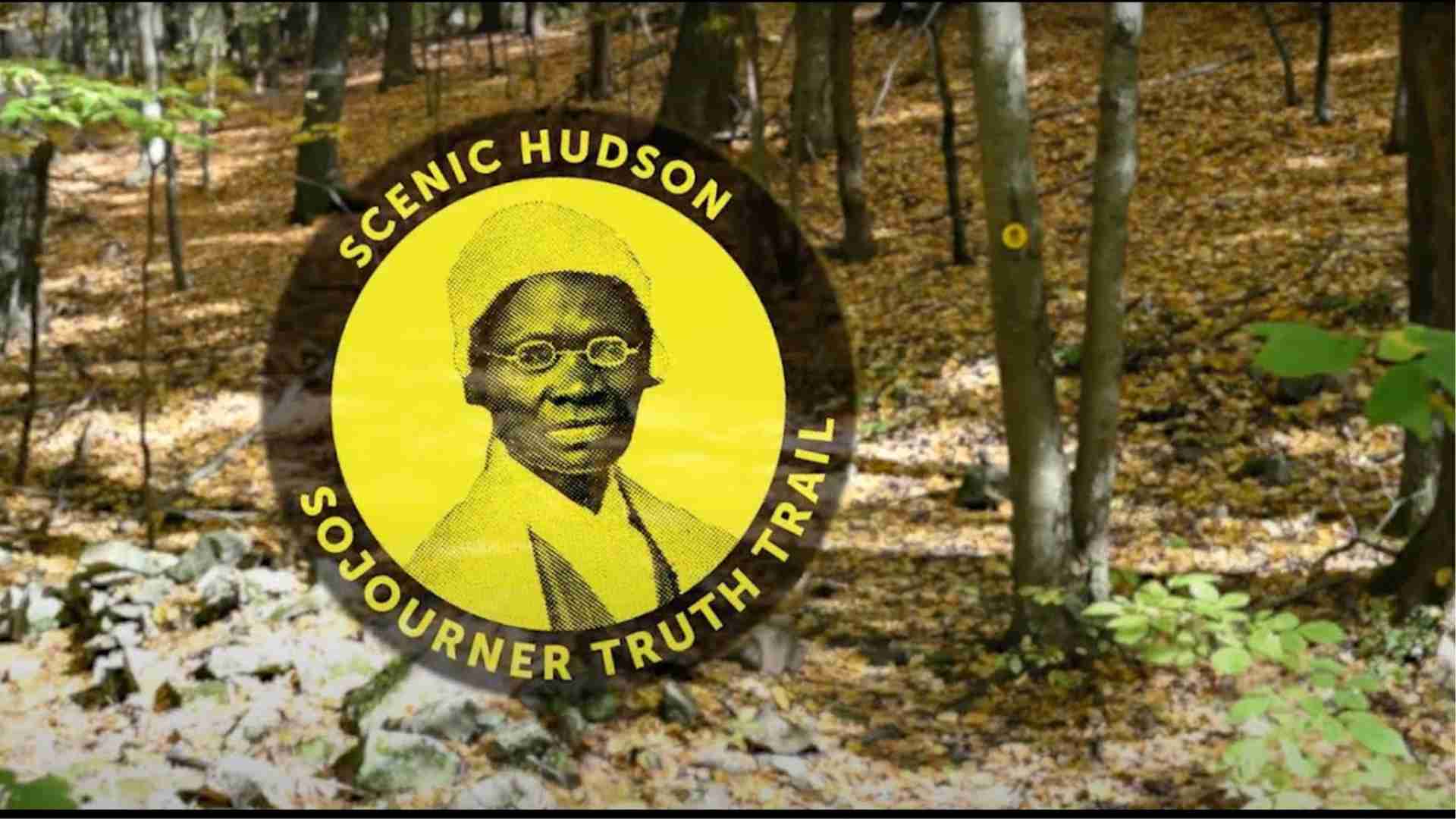 An image of Sojourner Truth and the Scenic Hudson Trail Marker - National Trails Day 2024